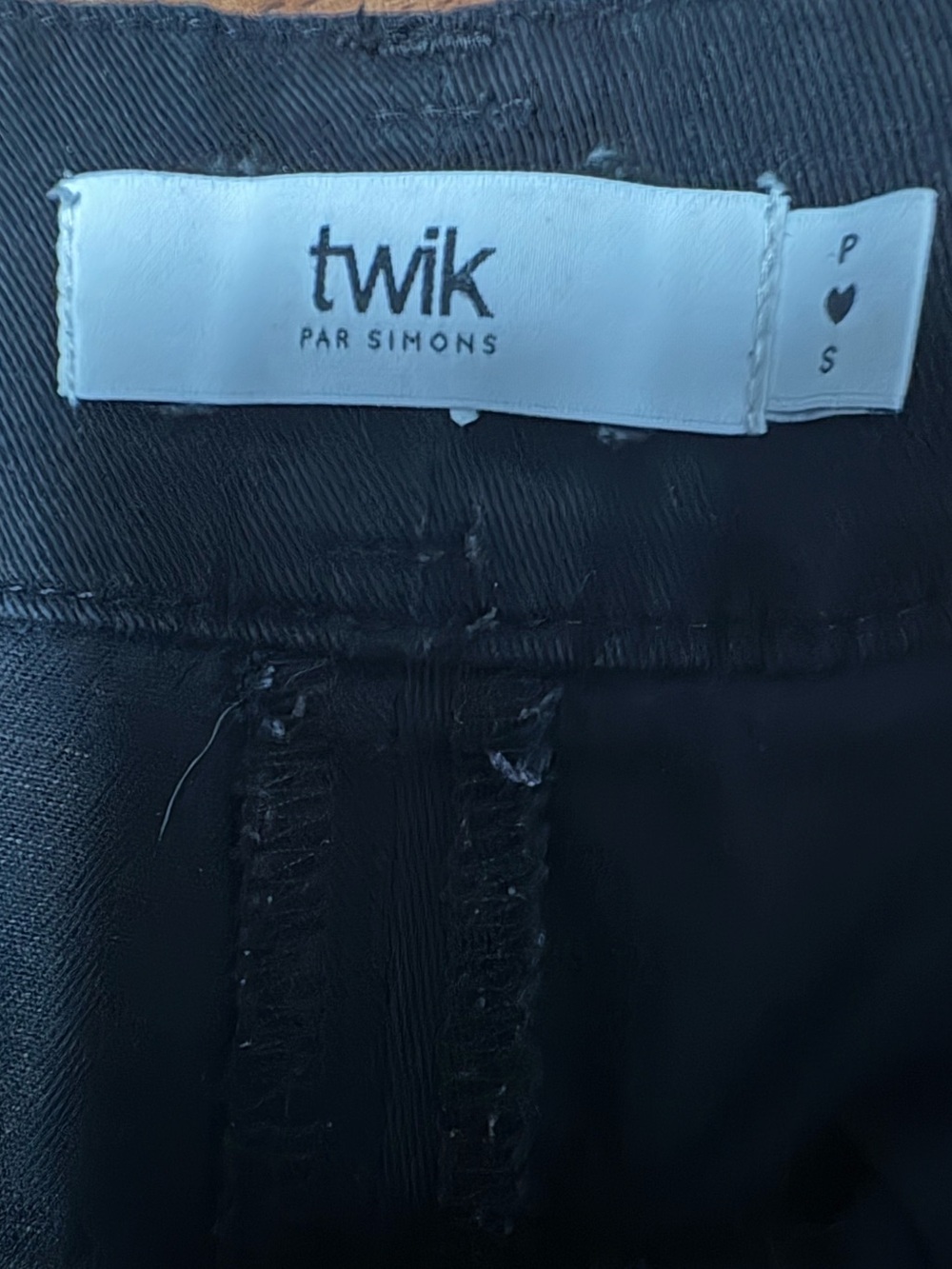 TWIK by Simons Black Utility Jogger Pants Women's Small High Rise Casual Tapered - Picture 5 of 7